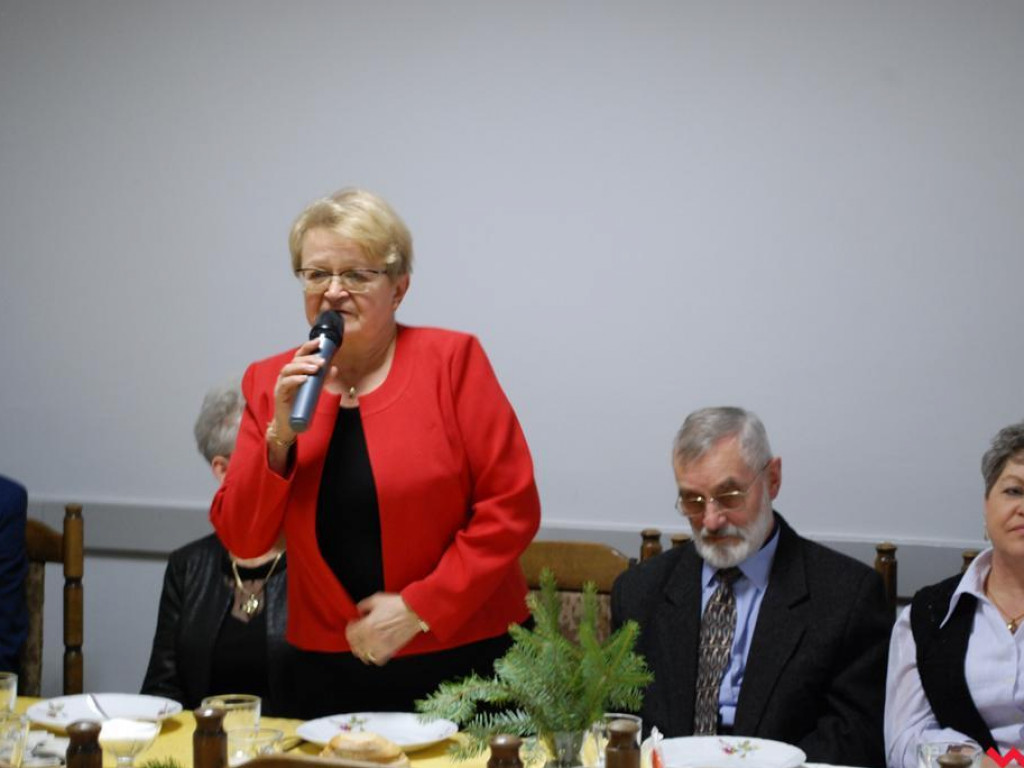 Spotkanie opłatkowe pyzdrskich seniorów