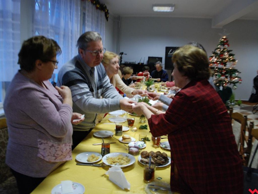 Spotkanie opłatkowe pyzdrskich seniorów