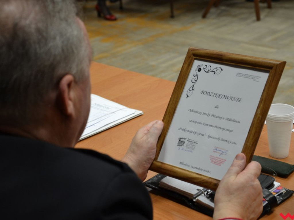 Grad pochwał dla ochotników z Miłosławia. W beczce miodu była też łyżka dziegciu