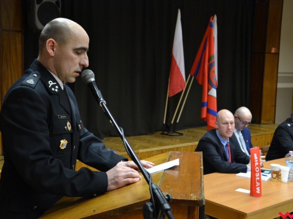 Grad pochwał dla ochotników z Miłosławia. W beczce miodu była też łyżka dziegciu