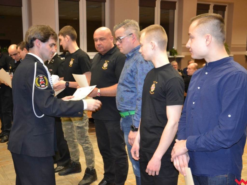 Grad pochwał dla ochotników z Miłosławia. W beczce miodu była też łyżka dziegciu