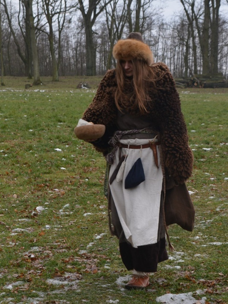 Wojowie ze Stowarzyszenia „Aurea Tempora” przetrwali zimę w Grzybowie