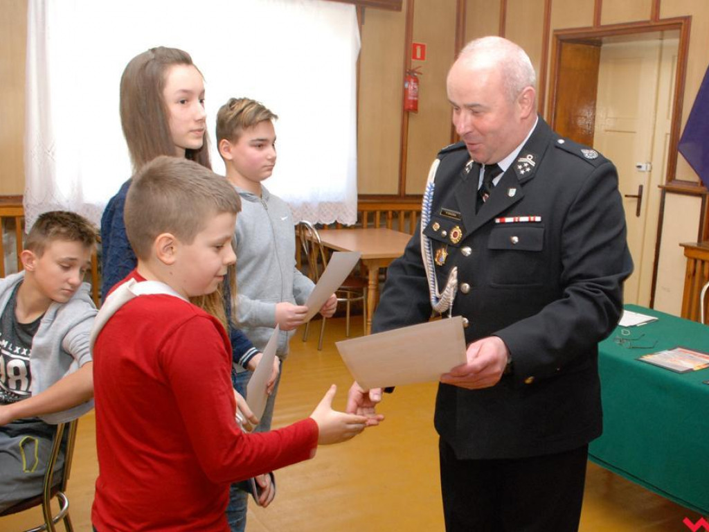 Turniej Wiedzy Pożarniczej „Młodzież Zapobiega Pożarom”