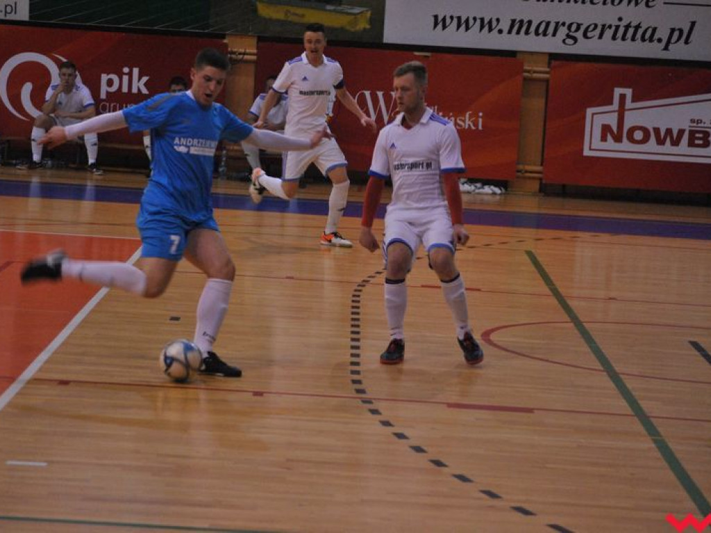 Mecz futsalu o tytuł mistrzowski bez większej historii. Materiały Budowlane Andrzejewski najlepsze