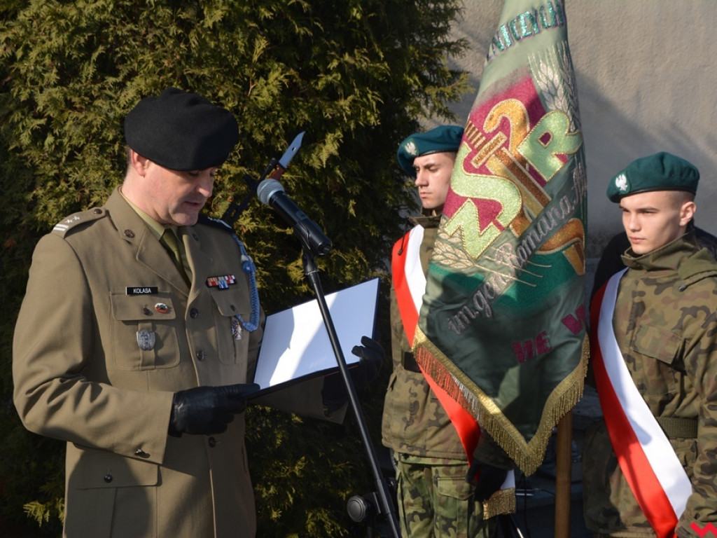 Umowa między ZSTiO a Szkołą Podoficerską Wojsk Lądowych podpisana w dzień patrona