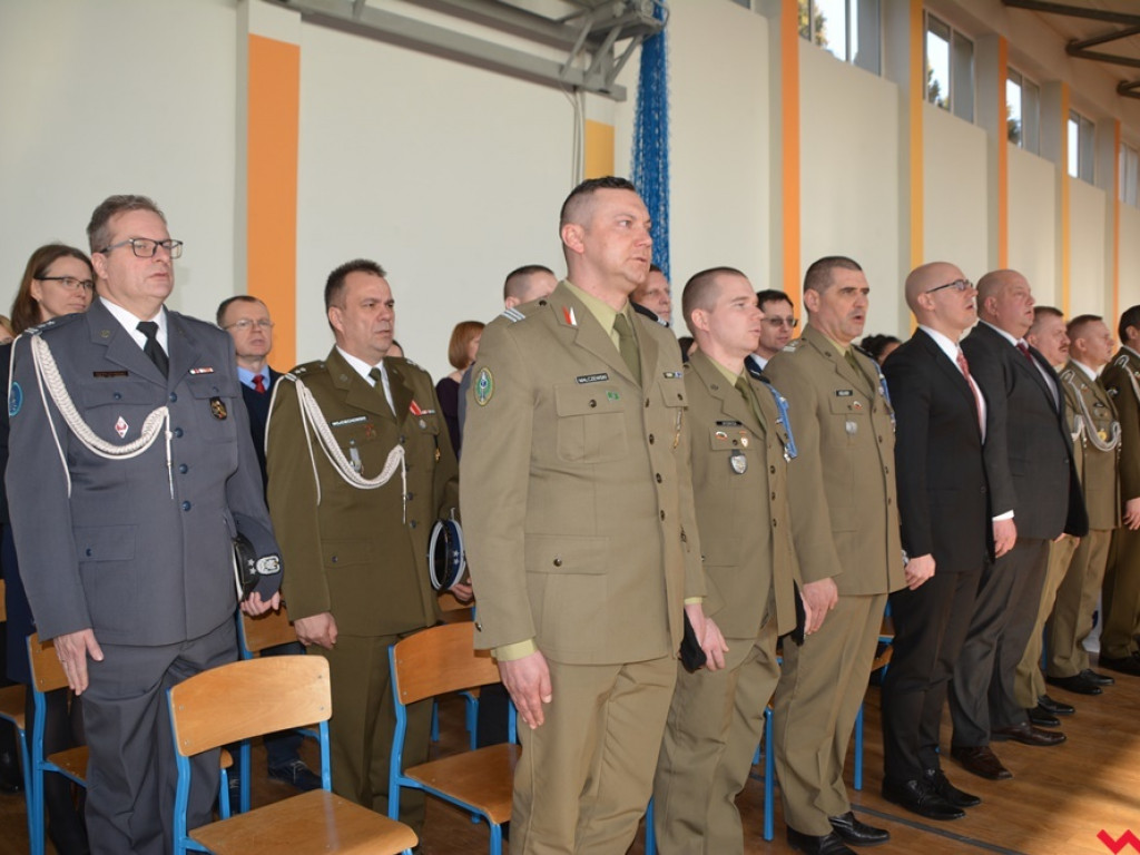Umowa między ZSTiO a Szkołą Podoficerską Wojsk Lądowych podpisana w dzień patrona