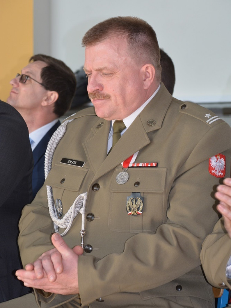 Umowa między ZSTiO a Szkołą Podoficerską Wojsk Lądowych podpisana w dzień patrona