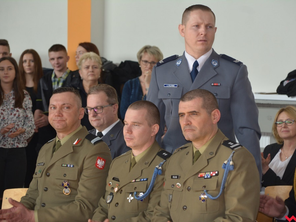 Umowa między ZSTiO a Szkołą Podoficerską Wojsk Lądowych podpisana w dzień patrona