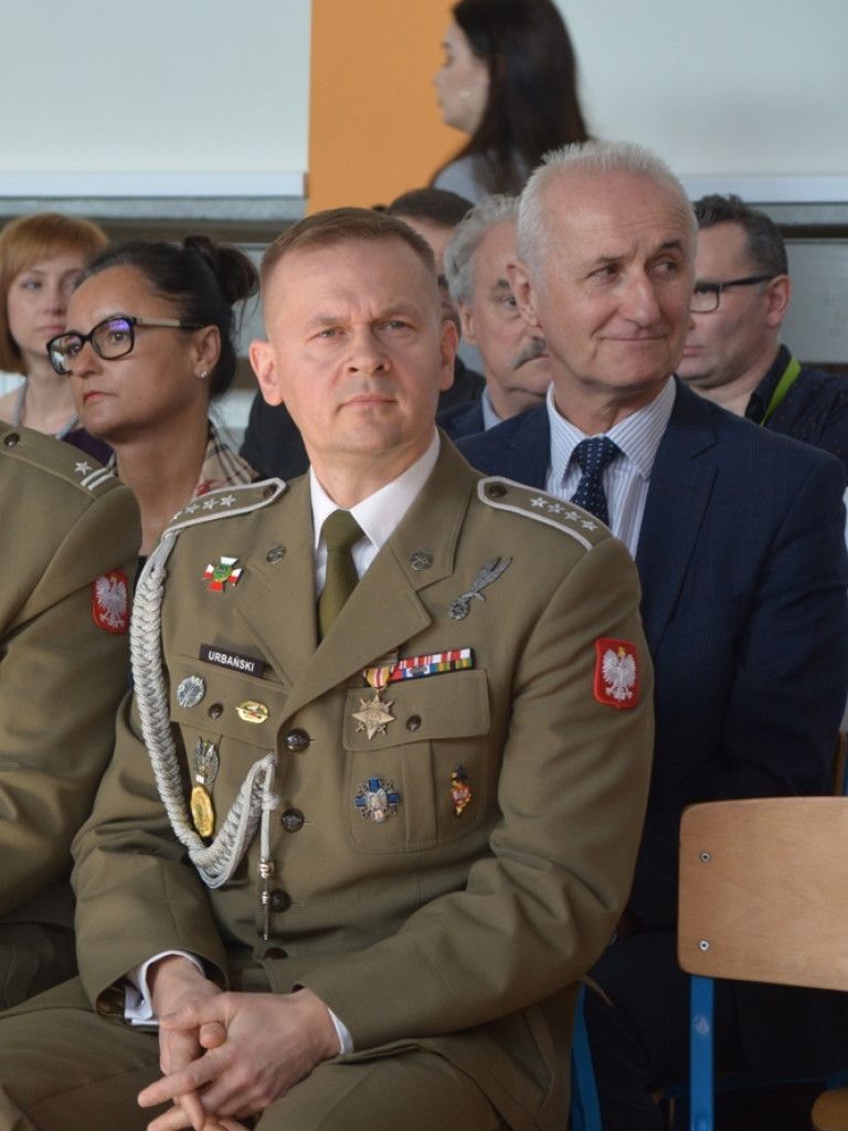 Umowa między ZSTiO a Szkołą Podoficerską Wojsk Lądowych podpisana w dzień patrona