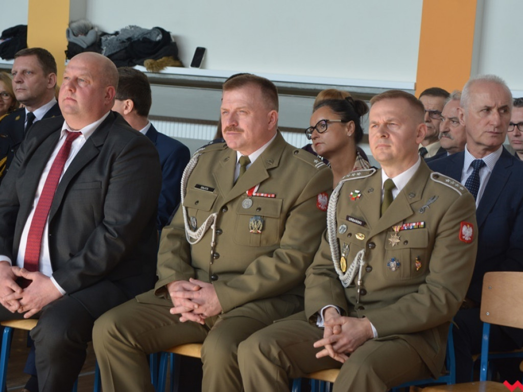 Umowa między ZSTiO a Szkołą Podoficerską Wojsk Lądowych podpisana w dzień patrona