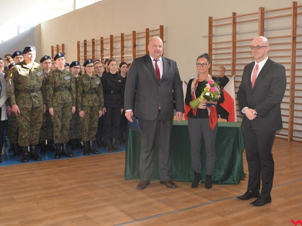 Umowa między ZSTiO a Szkołą Podoficerską Wojsk Lądowych podpisana w dzień patrona