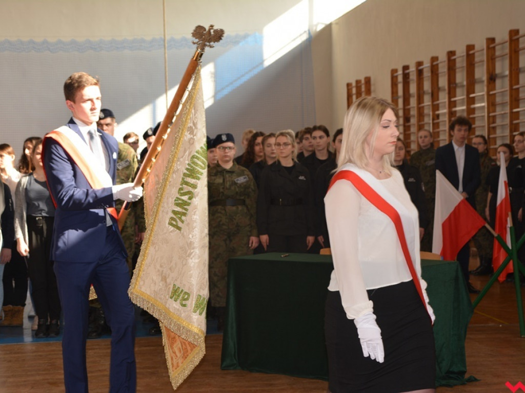 Umowa między ZSTiO a Szkołą Podoficerską Wojsk Lądowych podpisana w dzień patrona