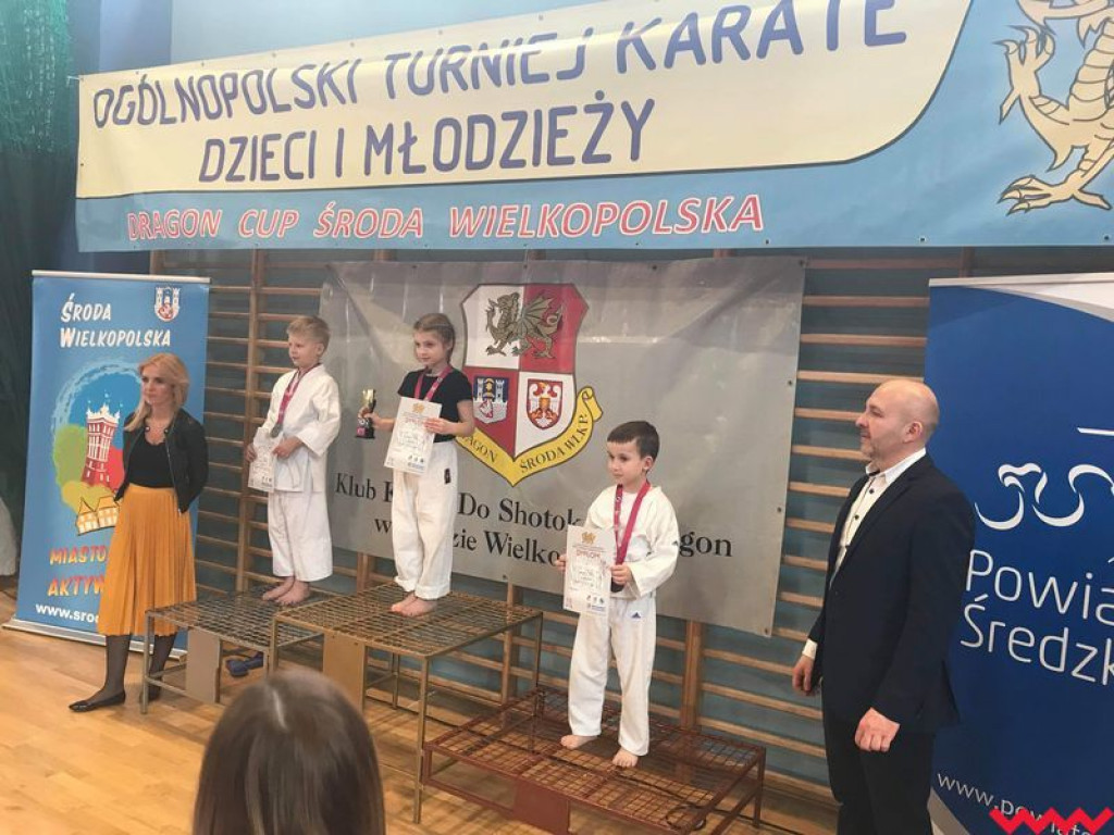 Dobry występ zawodników Wrzesińskiego Klubu Karate podczas turnieju w Środzie Wlkp.