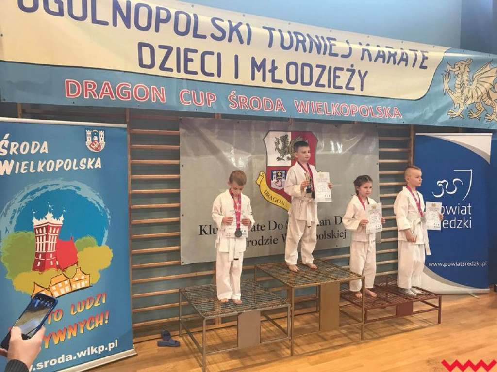 Dobry występ zawodników Wrzesińskiego Klubu Karate podczas turnieju w Środzie Wlkp.