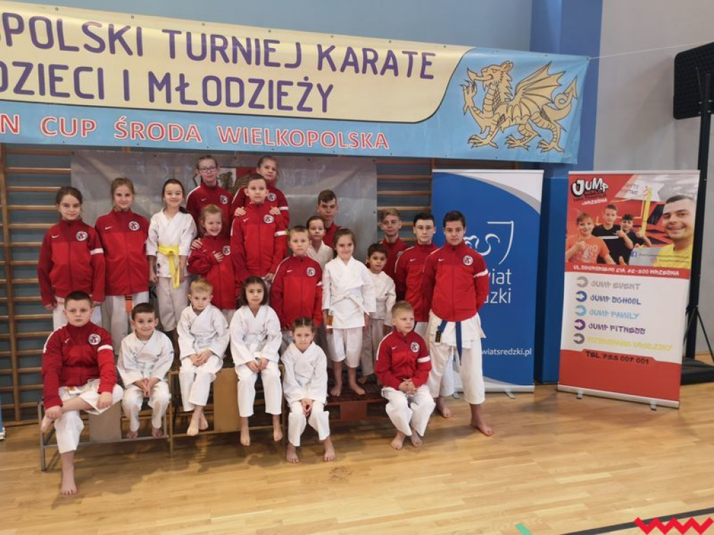 Dobry występ zawodników Wrzesińskiego Klubu Karate podczas turnieju w Środzie Wlkp.