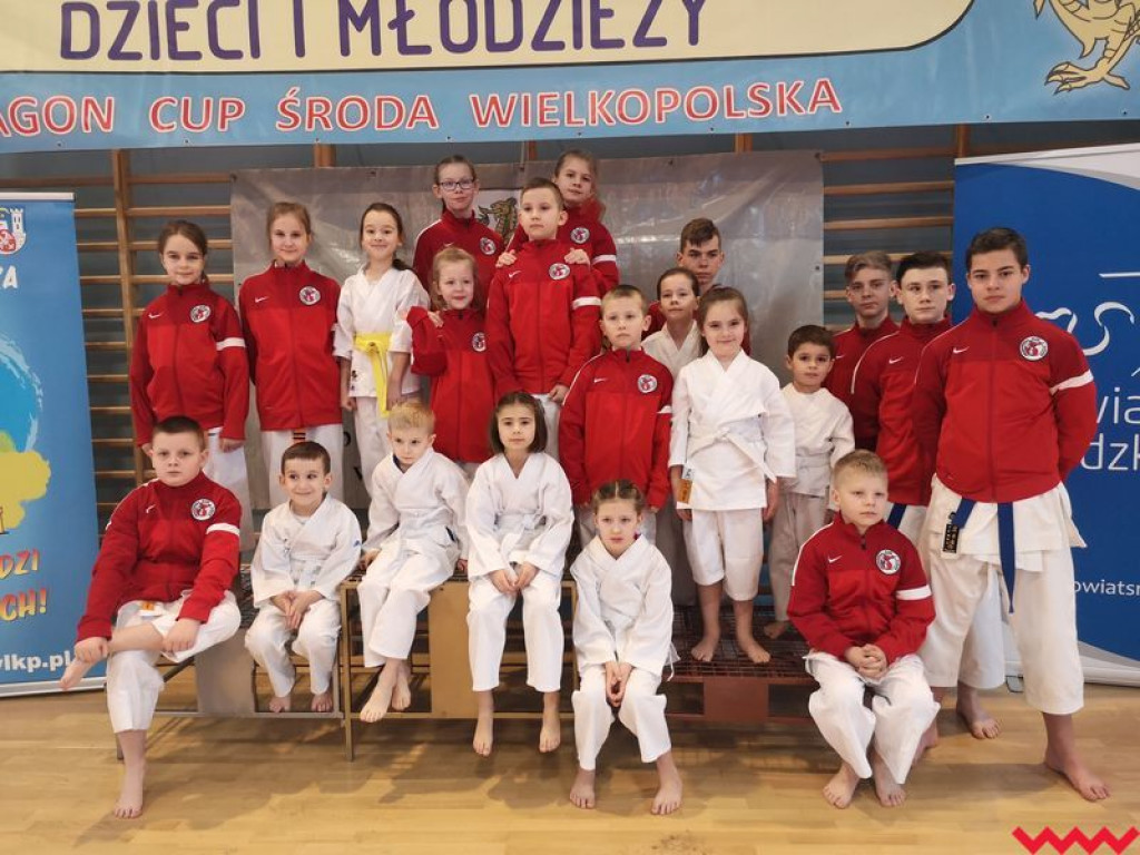 Dobry występ zawodników Wrzesińskiego Klubu Karate podczas turnieju w Środzie Wlkp.