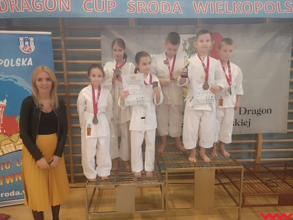 Dobry występ zawodników Wrzesińskiego Klubu Karate podczas turnieju w Środzie Wlkp.