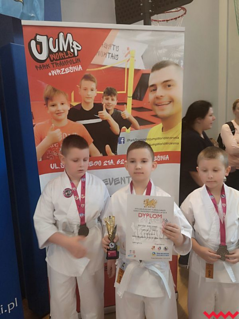 Dobry występ zawodników Wrzesińskiego Klubu Karate podczas turnieju w Środzie Wlkp.