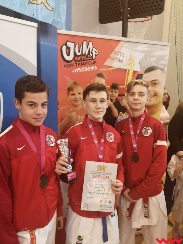 Dobry występ zawodników Wrzesińskiego Klubu Karate podczas turnieju w Środzie Wlkp.
