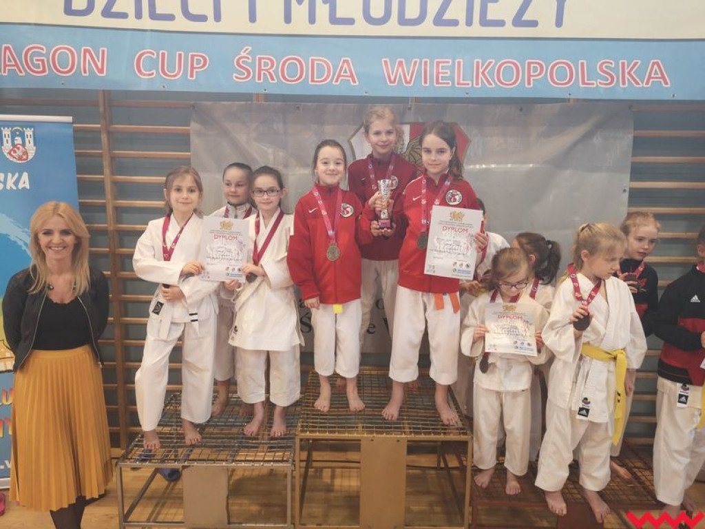 Dobry występ zawodników Wrzesińskiego Klubu Karate podczas turnieju w Środzie Wlkp.