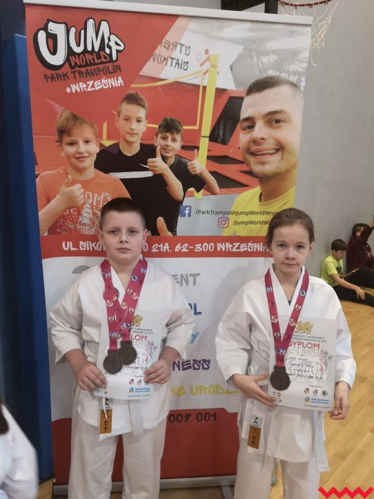 Dobry występ zawodników Wrzesińskiego Klubu Karate podczas turnieju w Środzie Wlkp.