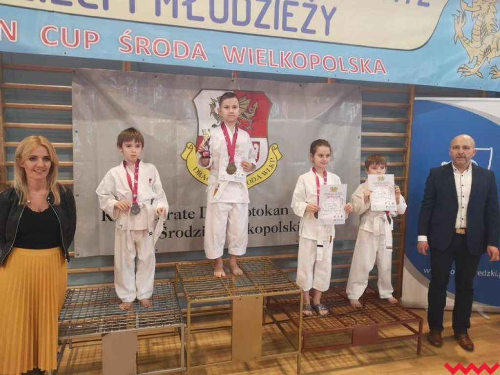 Dobry występ zawodników Wrzesińskiego Klubu Karate podczas turnieju w Środzie Wlkp.