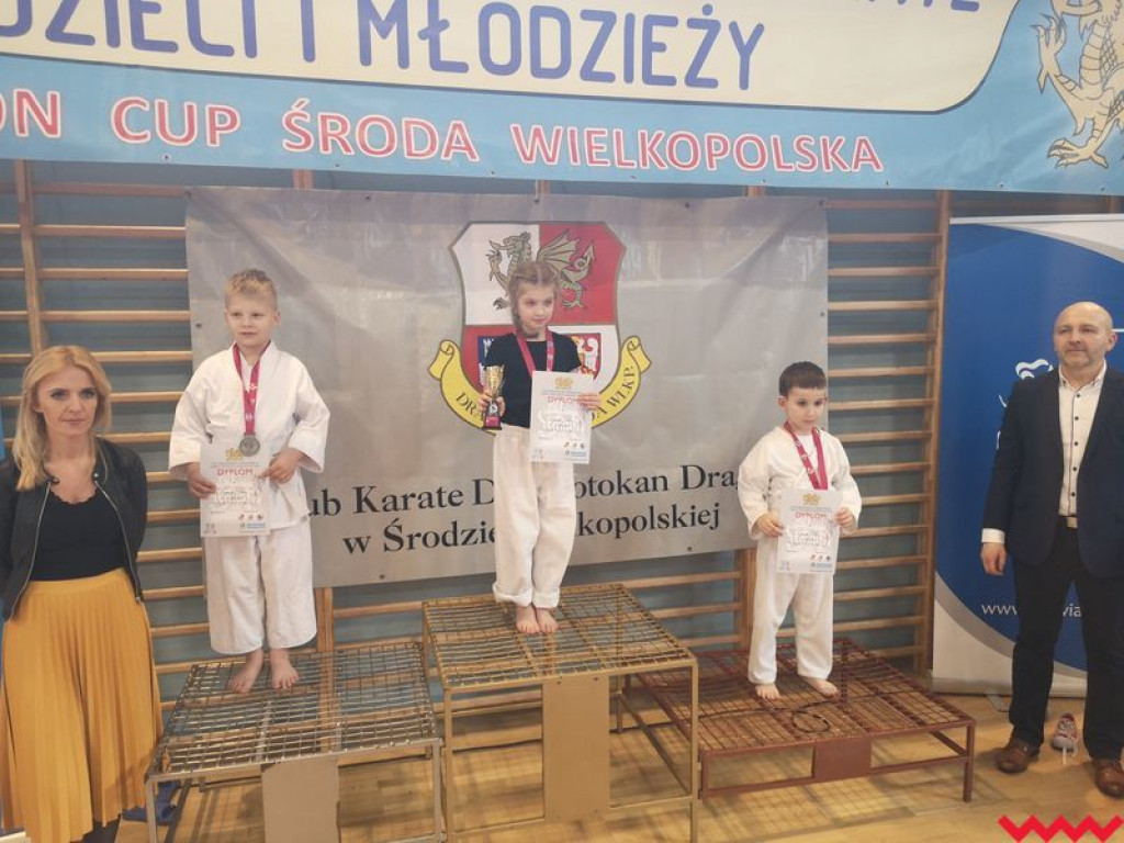 Dobry występ zawodników Wrzesińskiego Klubu Karate podczas turnieju w Środzie Wlkp.