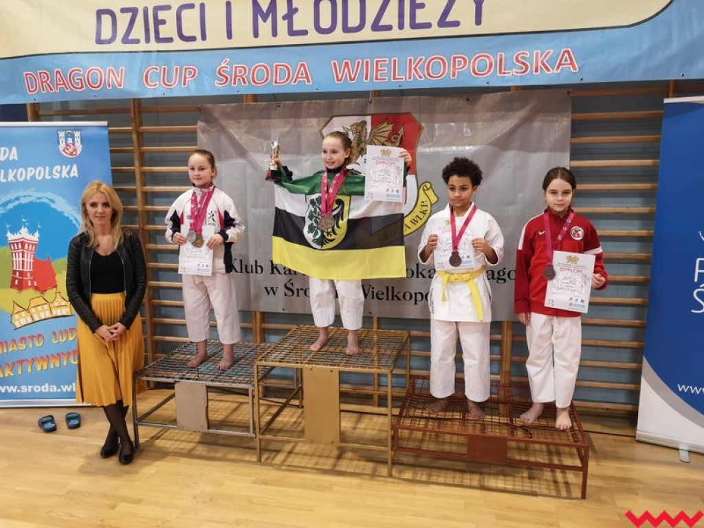 Dobry występ zawodników Wrzesińskiego Klubu Karate podczas turnieju w Środzie Wlkp.