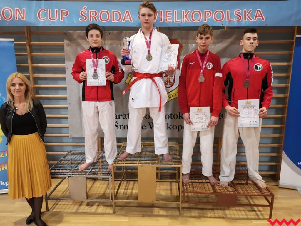Dobry występ zawodników Wrzesińskiego Klubu Karate podczas turnieju w Środzie Wlkp.