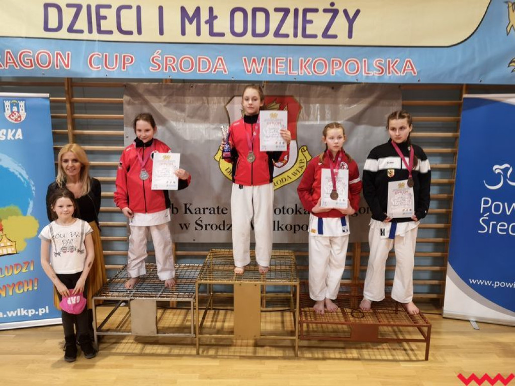 Dobry występ zawodników Wrzesińskiego Klubu Karate podczas turnieju w Środzie Wlkp.