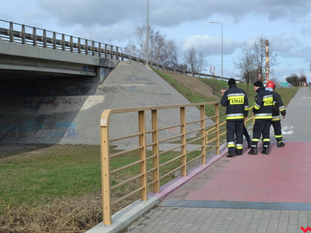 Wyciek przy Sikorskiego. Interweniowała jednostka chemiczna z Poznania