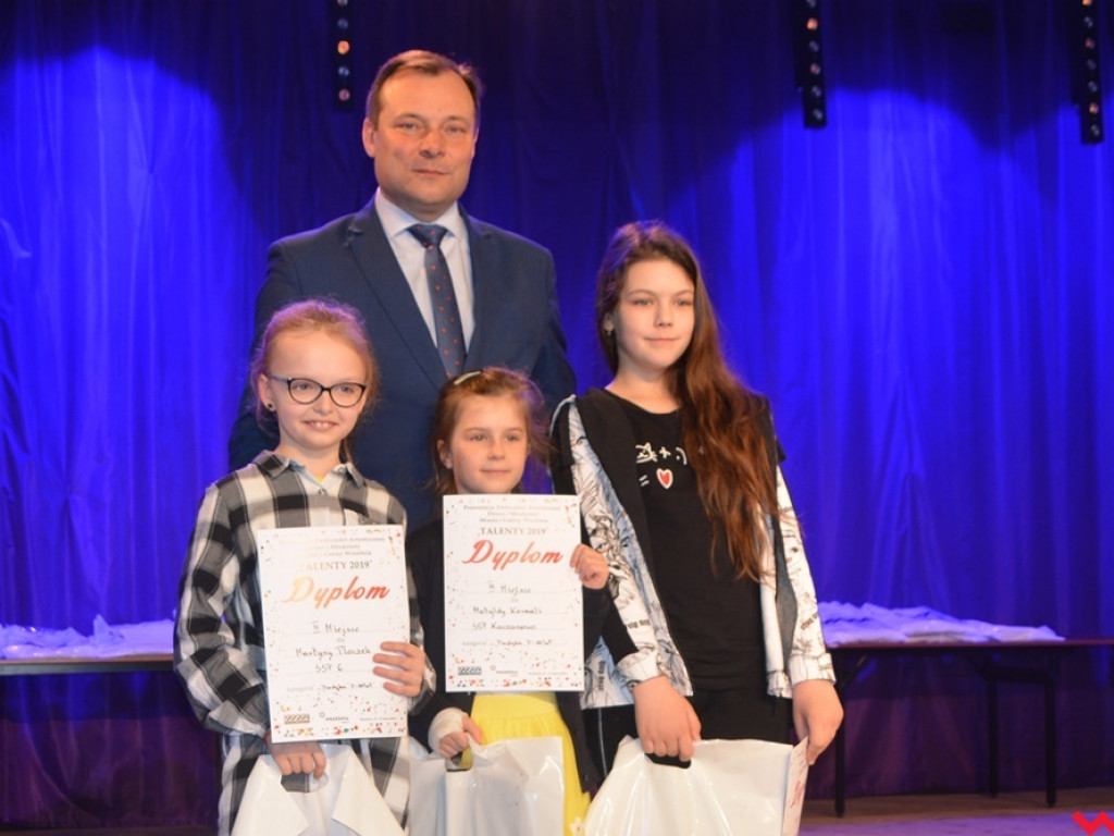 Najzdolniejsze dzieci i młodzież nagrodzone w czasie „Talentów” 2019
