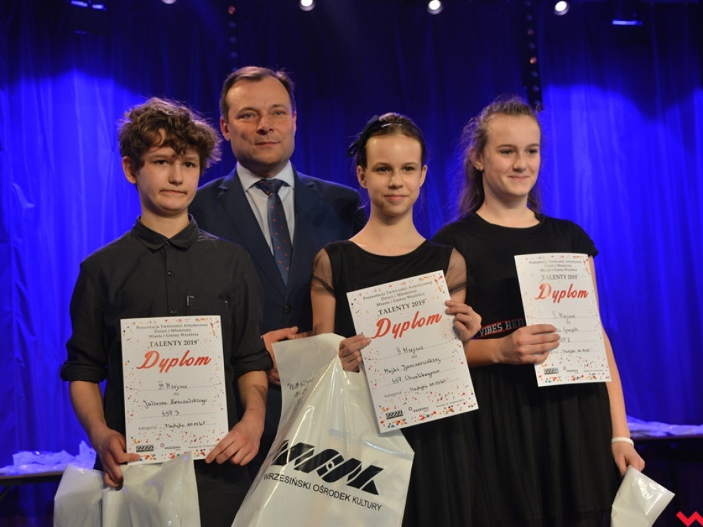 Najzdolniejsze dzieci i młodzież nagrodzone w czasie „Talentów” 2019
