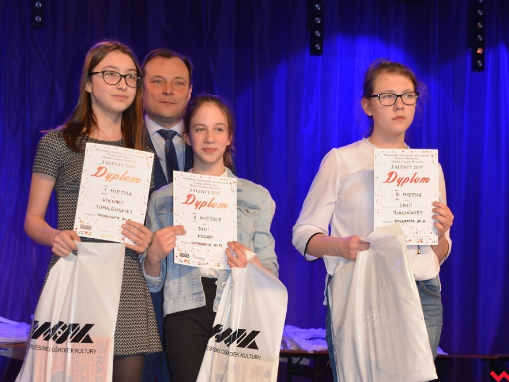 Najzdolniejsze dzieci i młodzież nagrodzone w czasie „Talentów” 2019