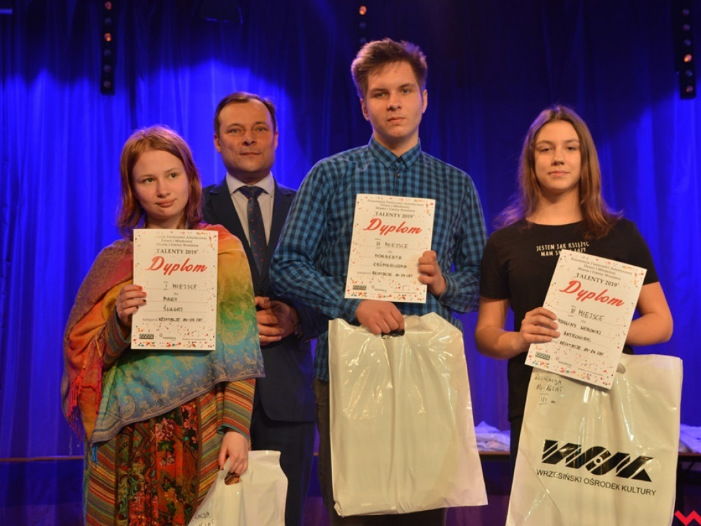 Najzdolniejsze dzieci i młodzież nagrodzone w czasie „Talentów” 2019