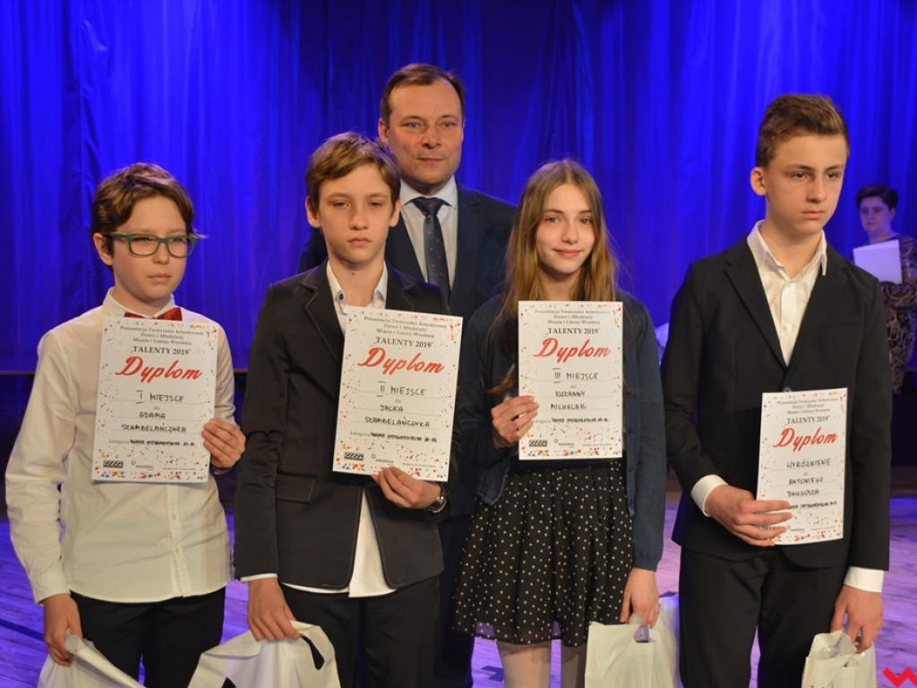 Najzdolniejsze dzieci i młodzież nagrodzone w czasie „Talentów” 2019