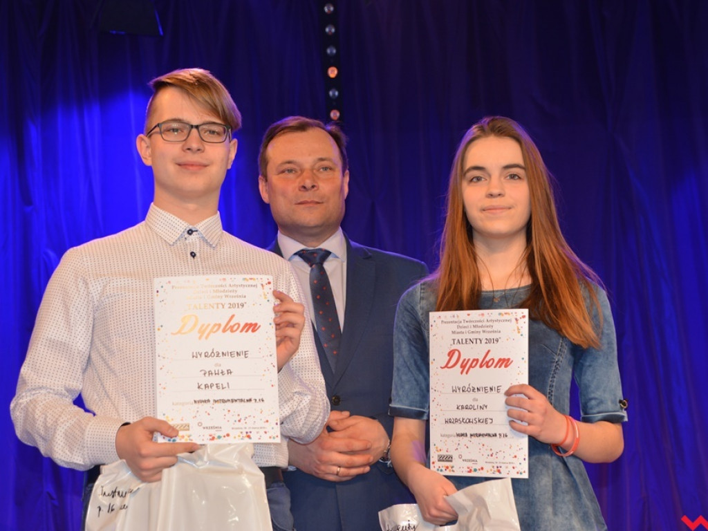 Najzdolniejsze dzieci i młodzież nagrodzone w czasie „Talentów” 2019