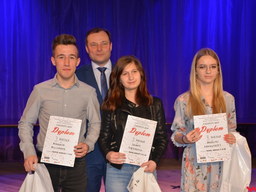 Najzdolniejsze dzieci i młodzież nagrodzone w czasie „Talentów” 2019