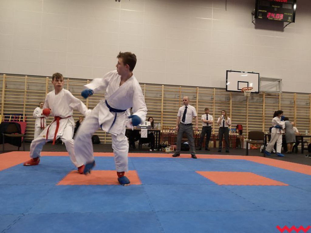Kolejne miejsca na podium zawodników Wrzesińskiego Klubu Karate. Tym razem podczas turnieju w Mosinie