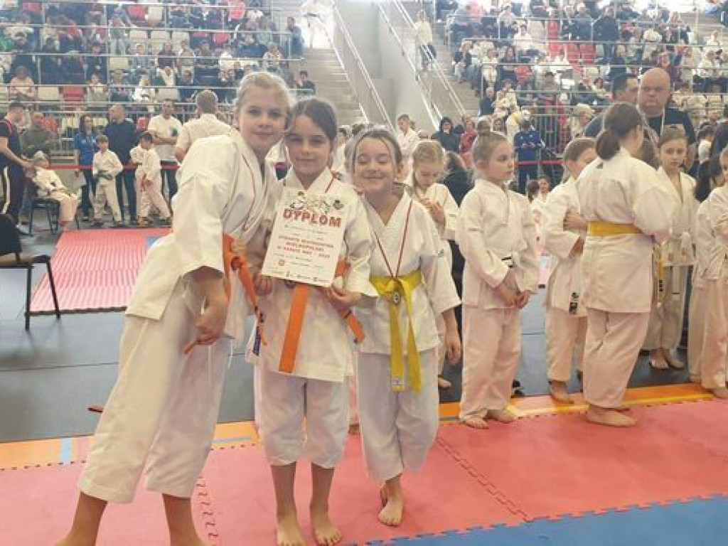 Kolejne miejsca na podium zawodników Wrzesińskiego Klubu Karate. Tym razem podczas turnieju w Mosinie
