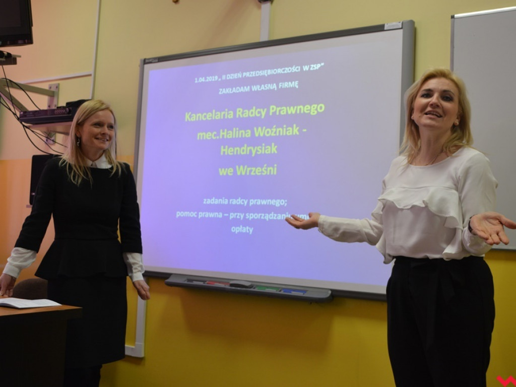 Młodzież z ZSP już wie, jak otworzyć własną firmę