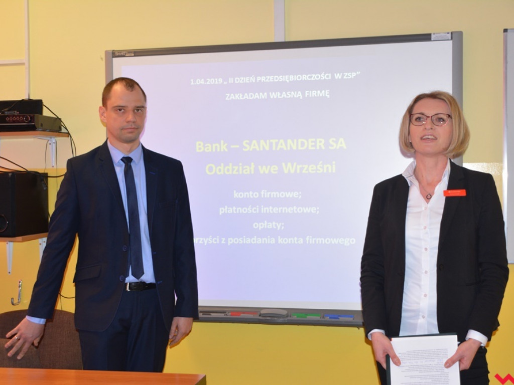 Młodzież z ZSP już wie, jak otworzyć własną firmę