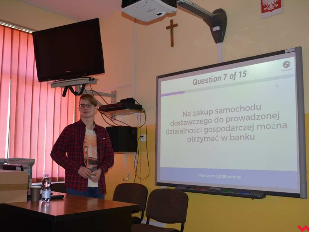 Młodzież z ZSP już wie, jak otworzyć własną firmę