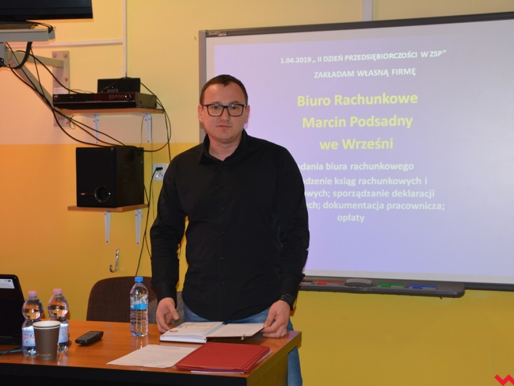 Młodzież z ZSP już wie, jak otworzyć własną firmę