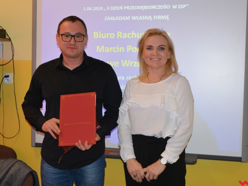 Młodzież z ZSP już wie, jak otworzyć własną firmę