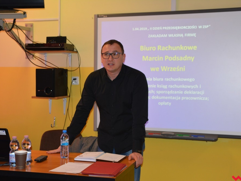 Młodzież z ZSP już wie, jak otworzyć własną firmę