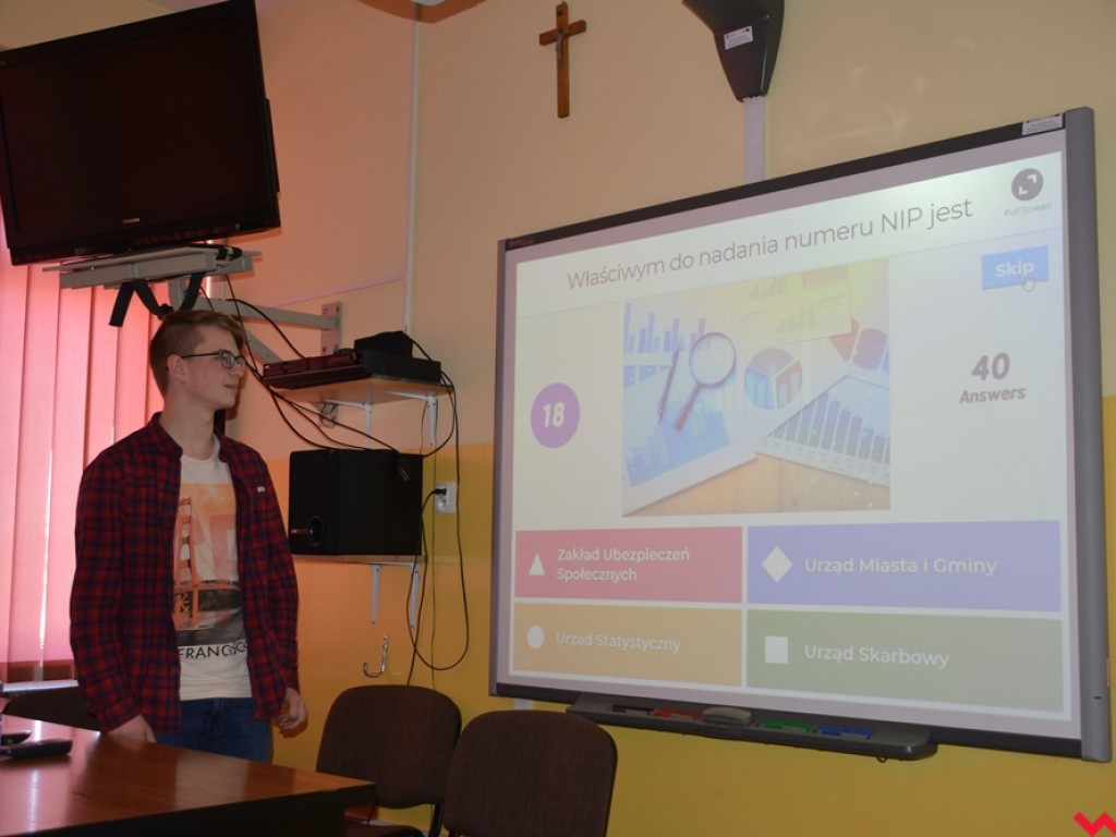 Młodzież z ZSP już wie, jak otworzyć własną firmę