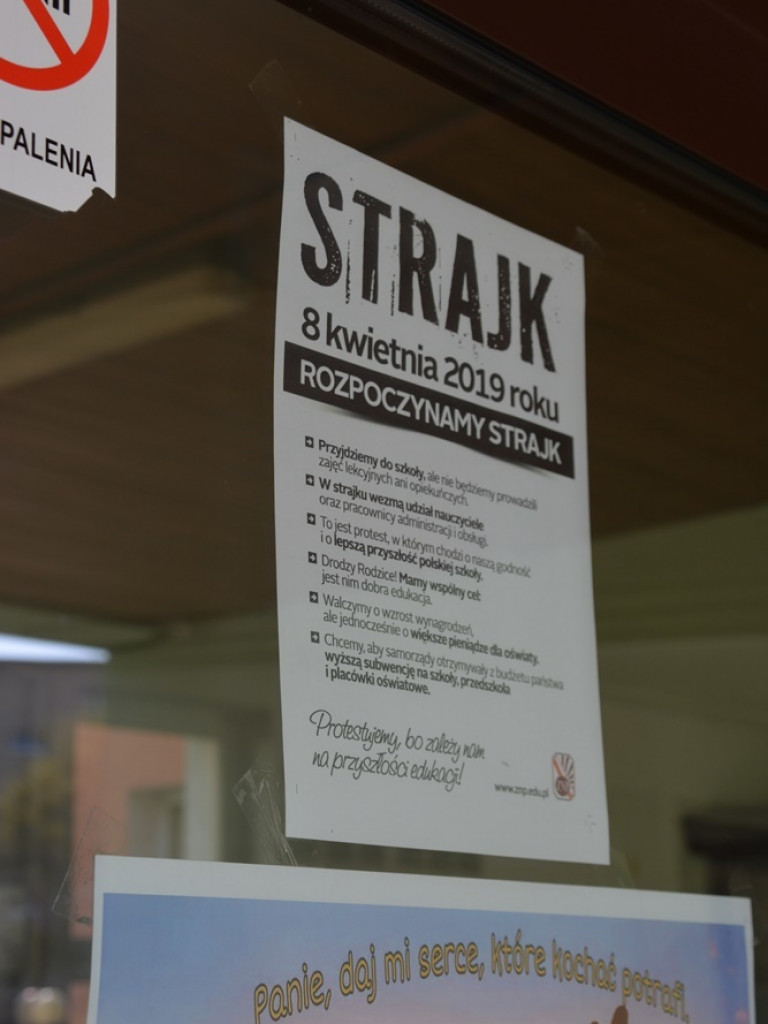 Trwa strajk nauczycieli. Jak wygląda w powiecie wrzesińskim?