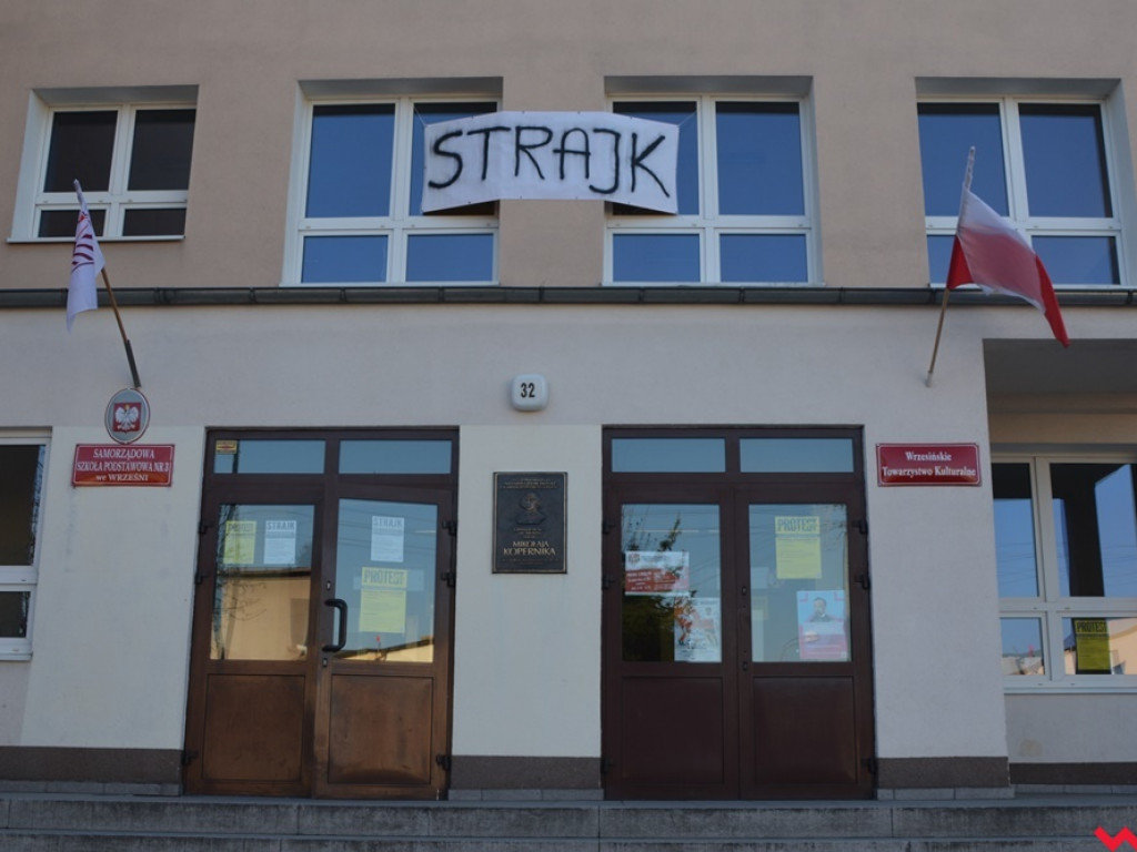 Trwa strajk nauczycieli. Jak wygląda w powiecie wrzesińskim?