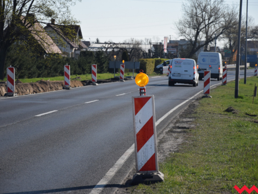 Na wschodniej rubieży Wrześni powstaje obwodnica. Na razie bez utrudnień w ruchu drogowym